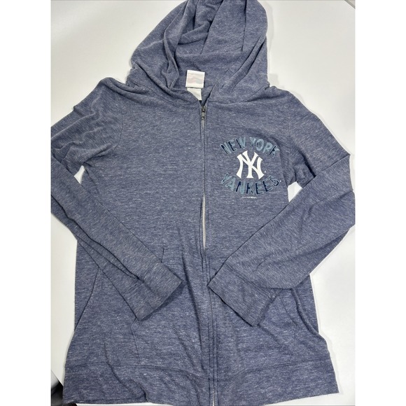 New York Yankees Fifth and Ocean Lightweight Women's Hoodie - Size Large - Picture 1 of 5